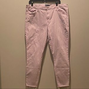 2/$30 GAP Lilac Legging Denim Pants 34 Regular